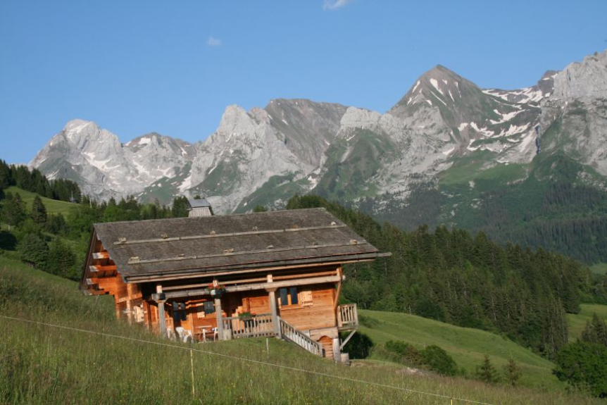 location chalet montagne isole