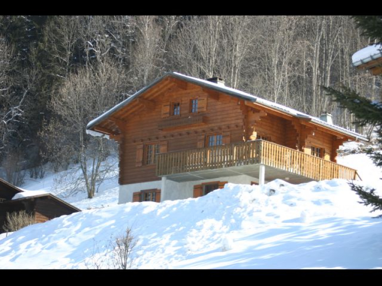 location chalet ski contamines