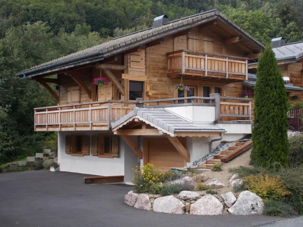 Le chalet l'été