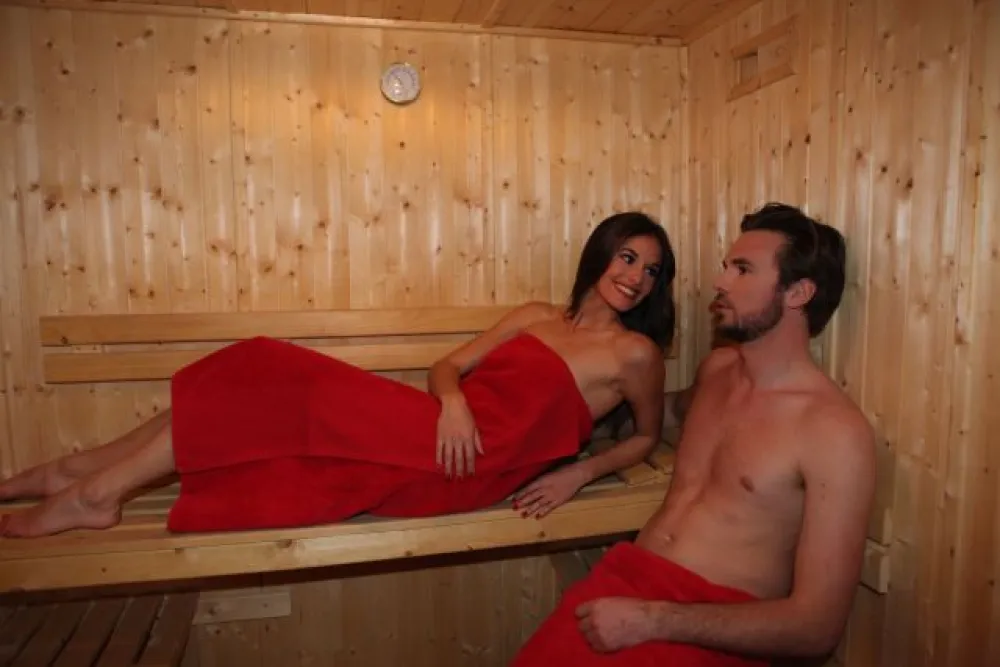 Sauna finlandais  prévu pour 4 personnes