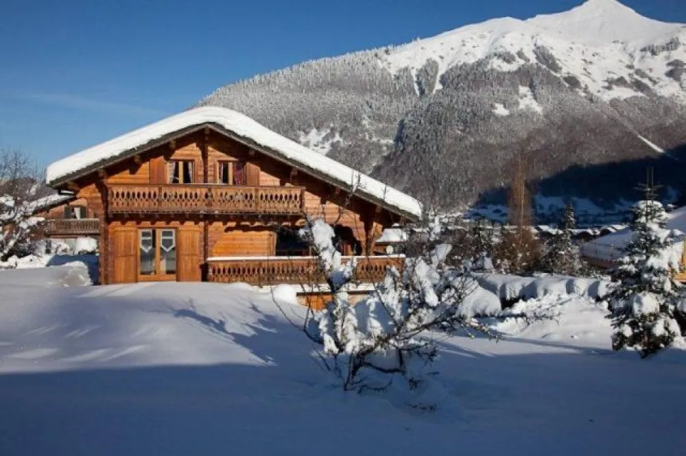 En hiver , sous un soleil magnifique 