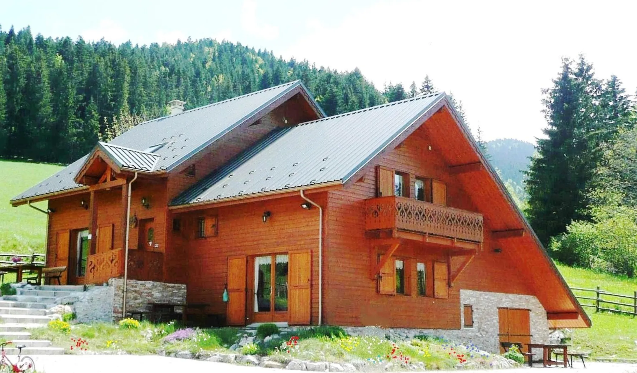 Vue d'ensemble du chalet
