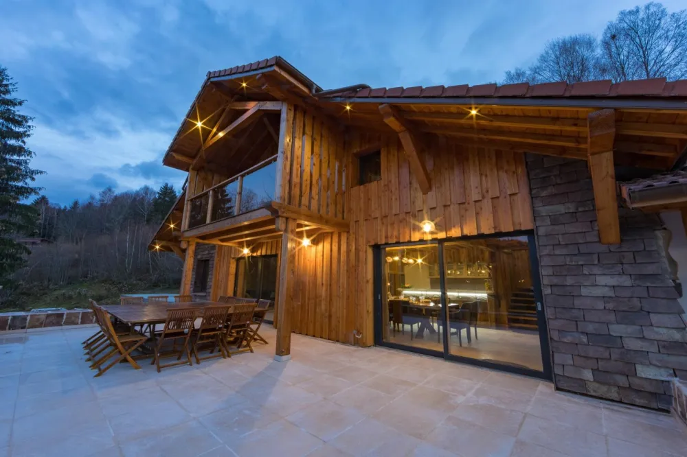 Le lodge - chalet d'exception avec piscine privée à ventron