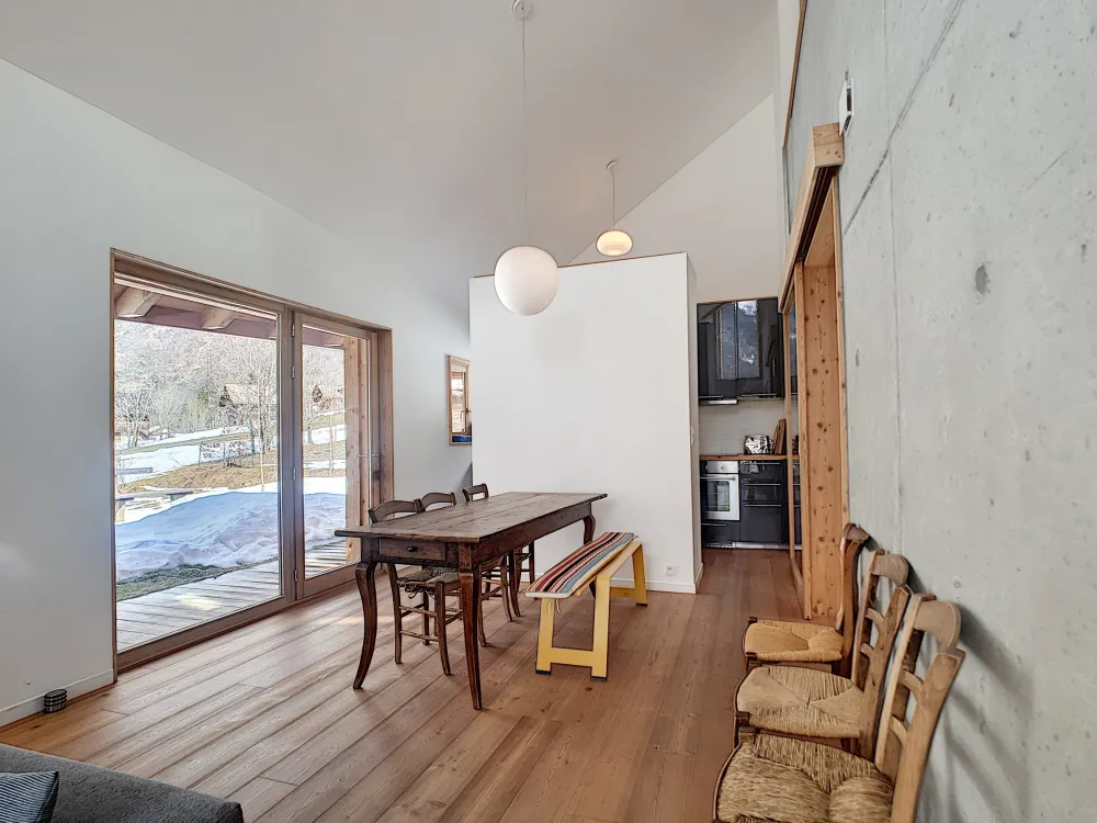 Chal le gypaete - pelvoux. superbe chalet d'architecte neuf ( 8 personnes)