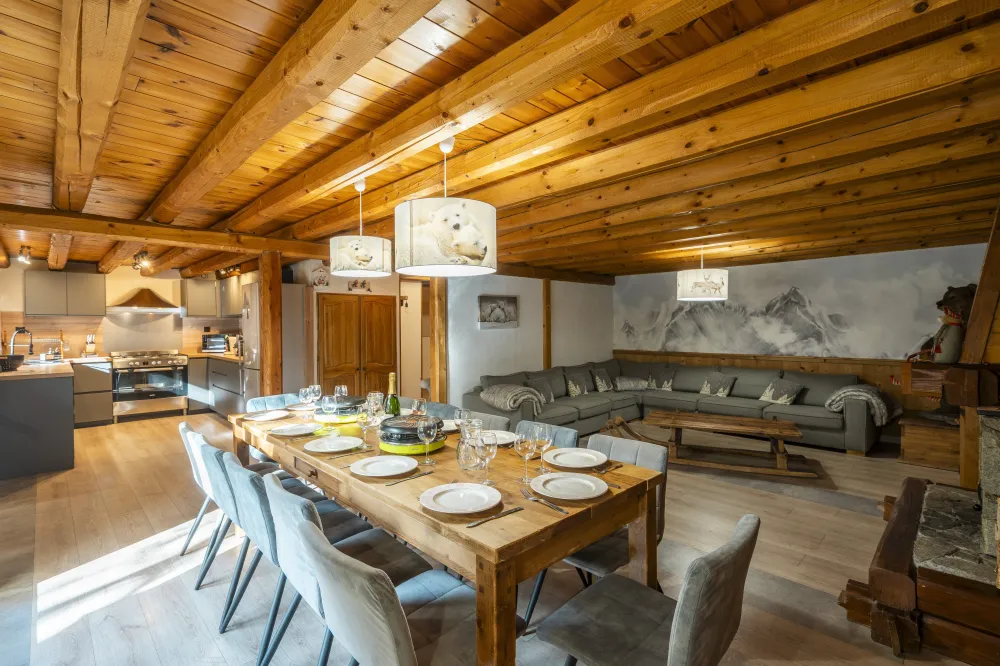 Chalet  tout confort, chalet de marie  12 personnes.