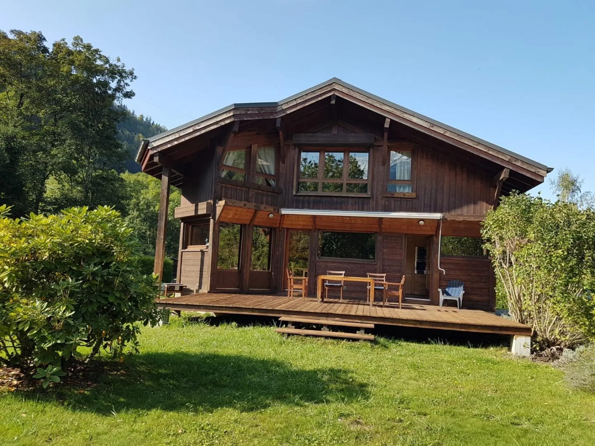 The architect's chalet built to make the most of the environment.