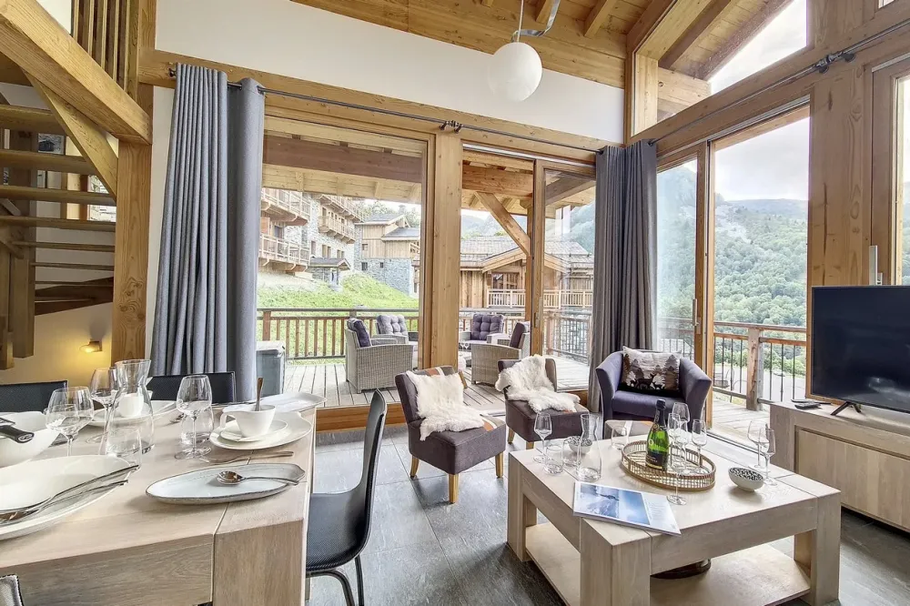 Chalet pied de pistes coron