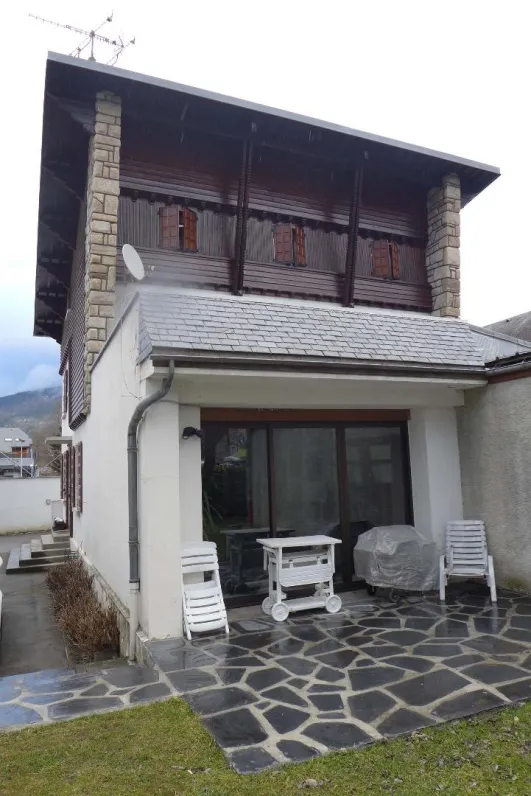 Chalet vue côté sud