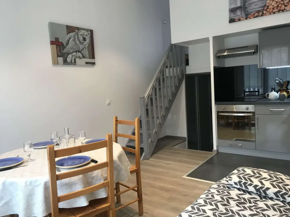 Studio mezzanine 4 personnes