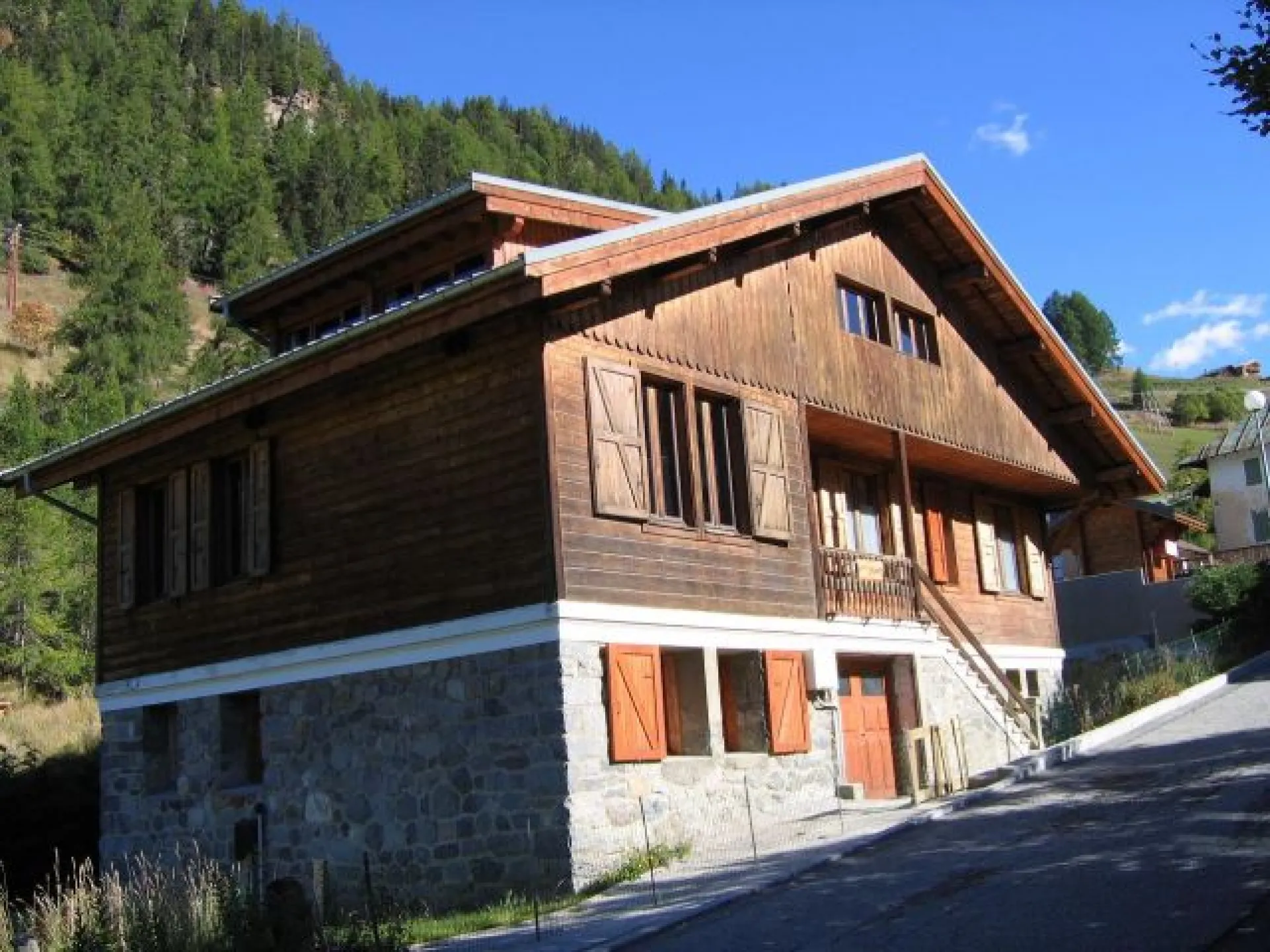 Le Chalet en été
