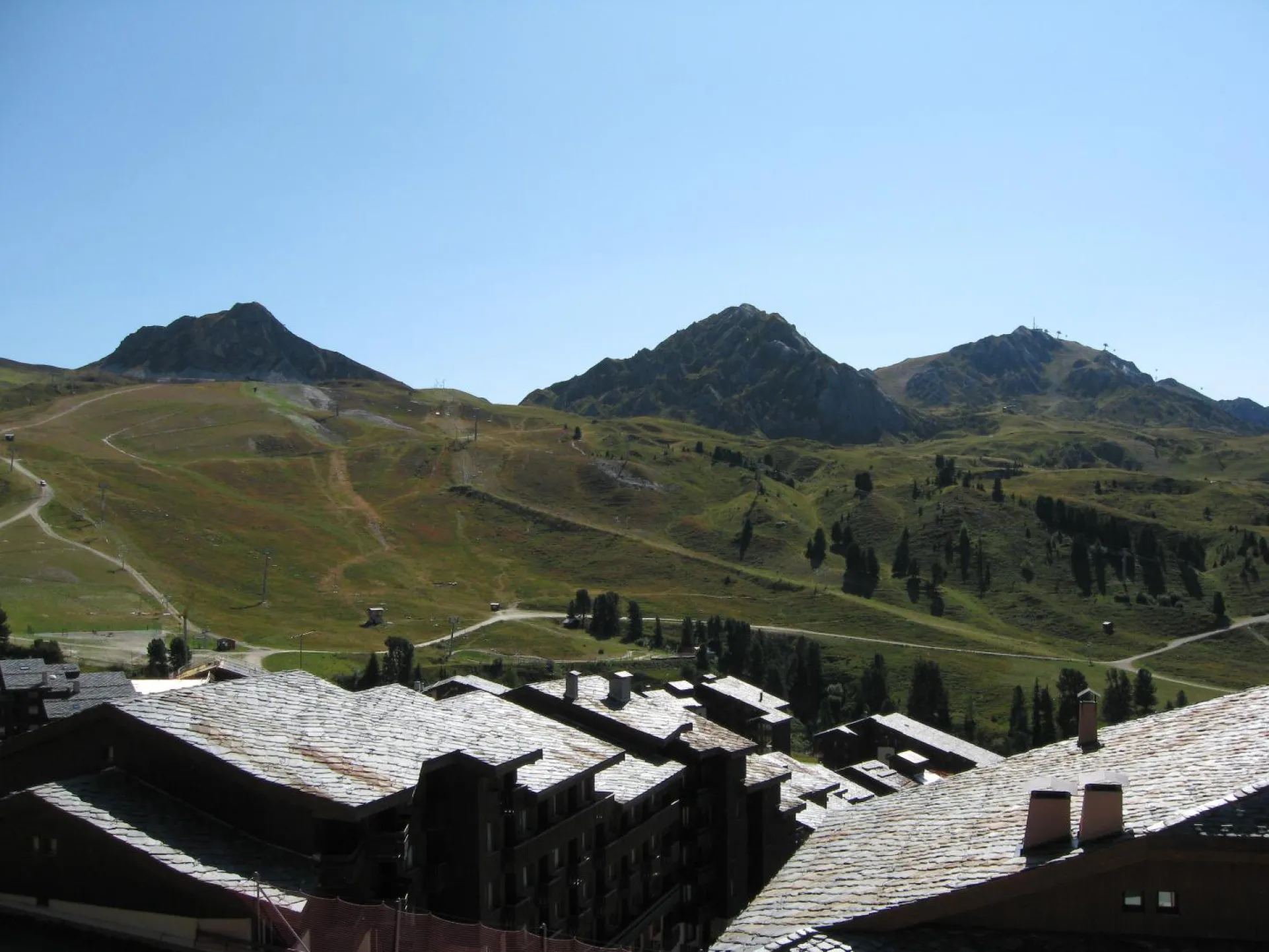 vue du balcon