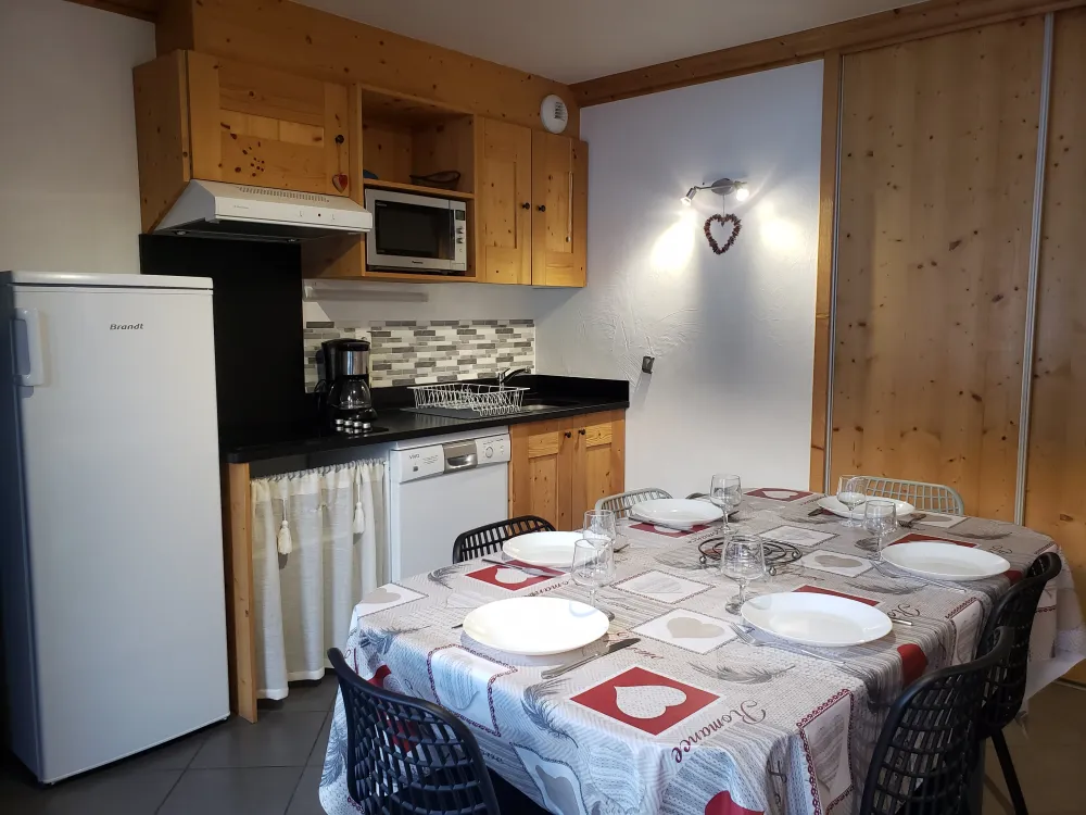 Appartement 6-7p un vrai pied de piste hiver et pleine verdure l'été