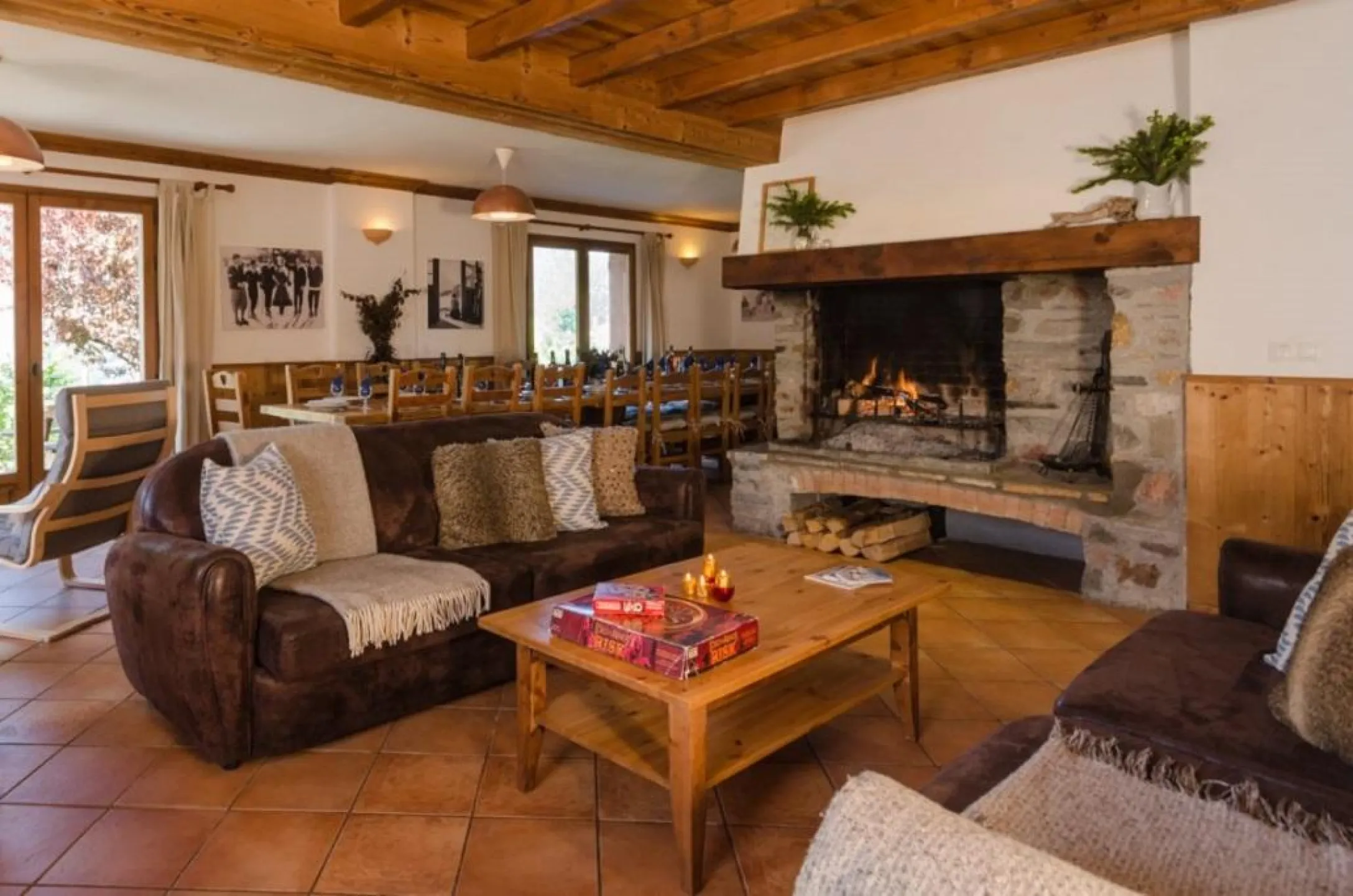 Chalet chazalet in le villaret - 15 pax