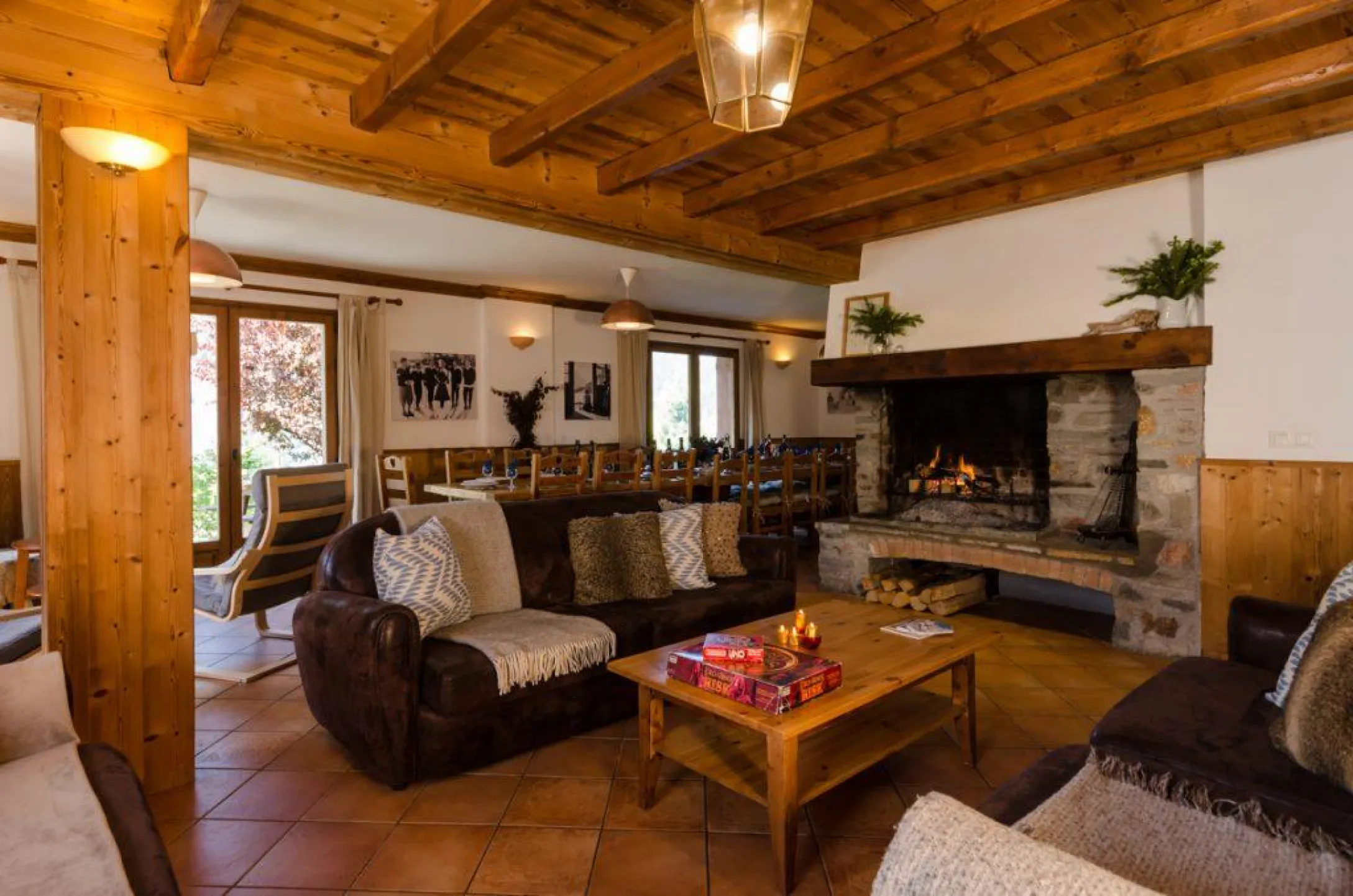 Grand chalet chazalet in le villaret - 22pax