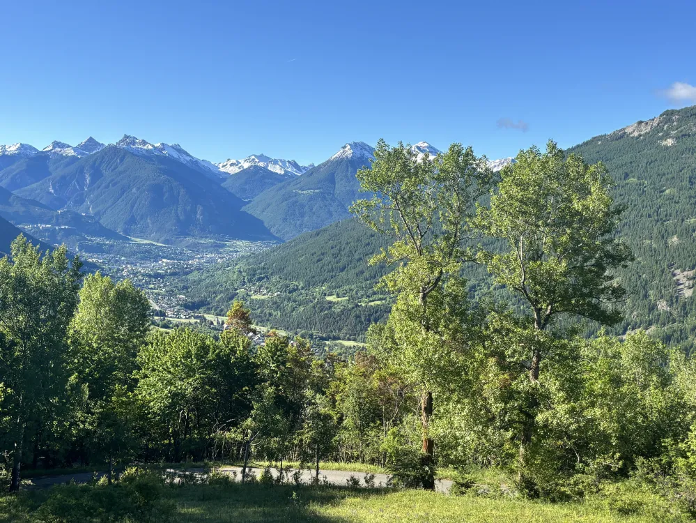 Chalet de montagne - vue dominante a 1760 m d'altitude
