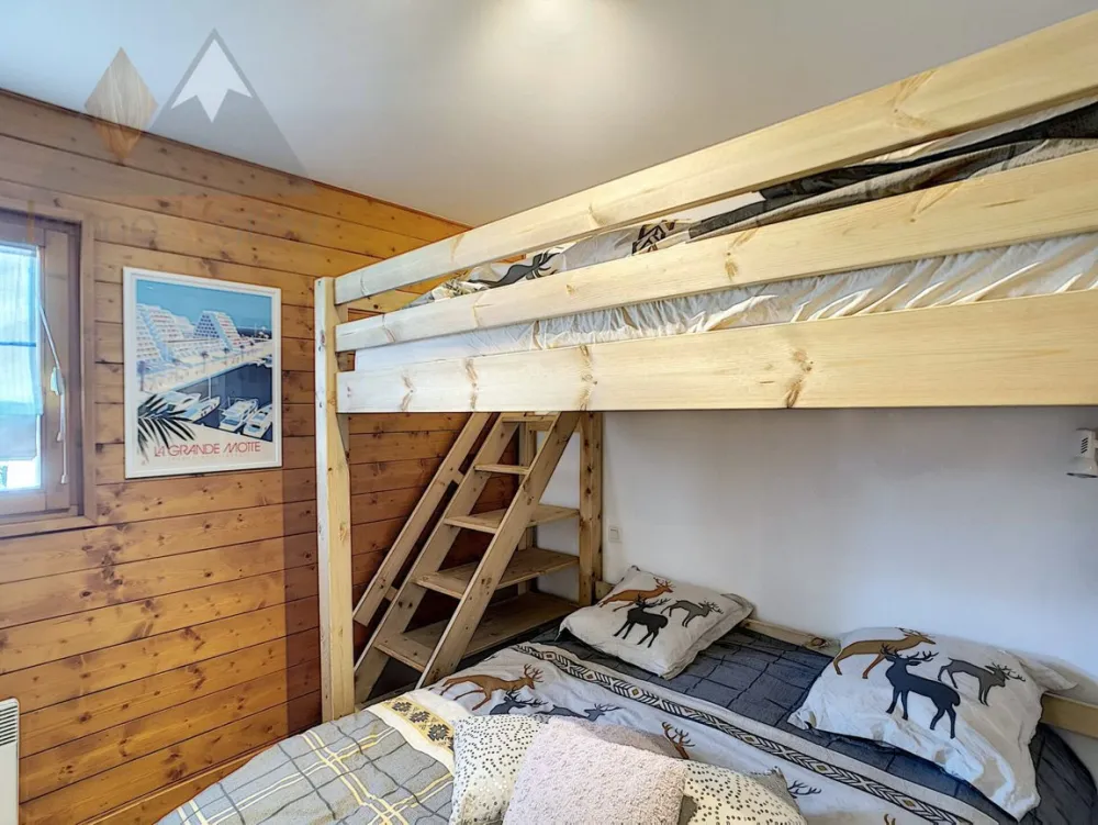 1 Lit double 160, Et  1 Lit Mezzanine 160 cm