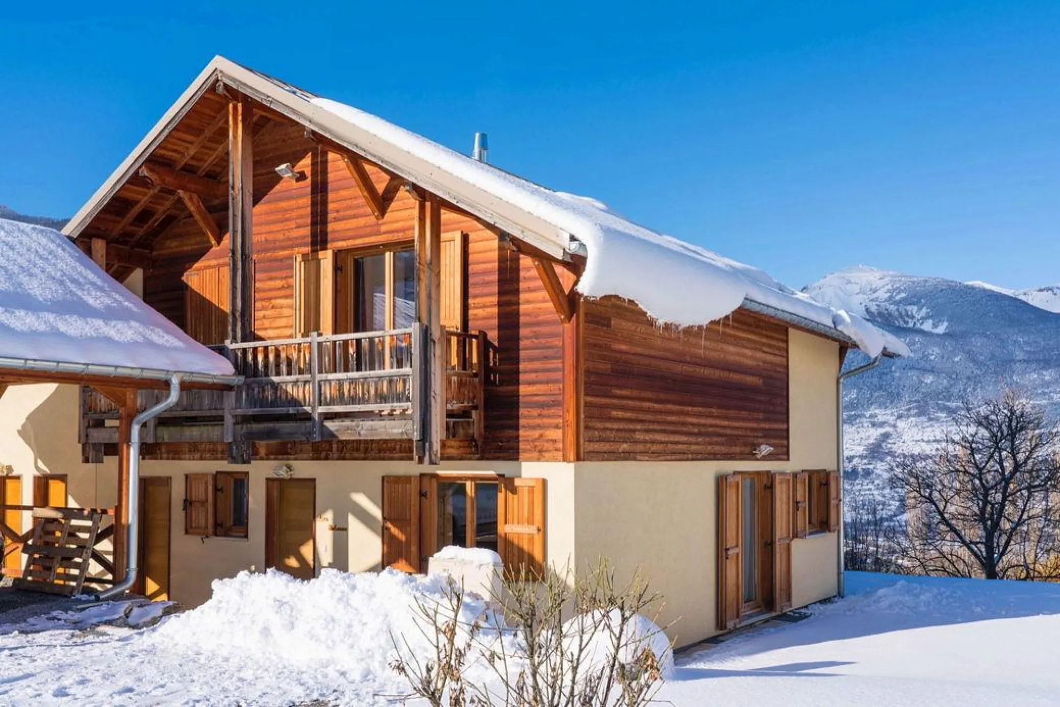 Chalet en hiver
