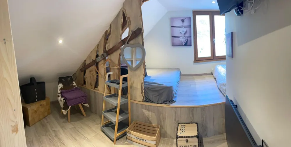 Maison de montagne tout confort ski au pied.