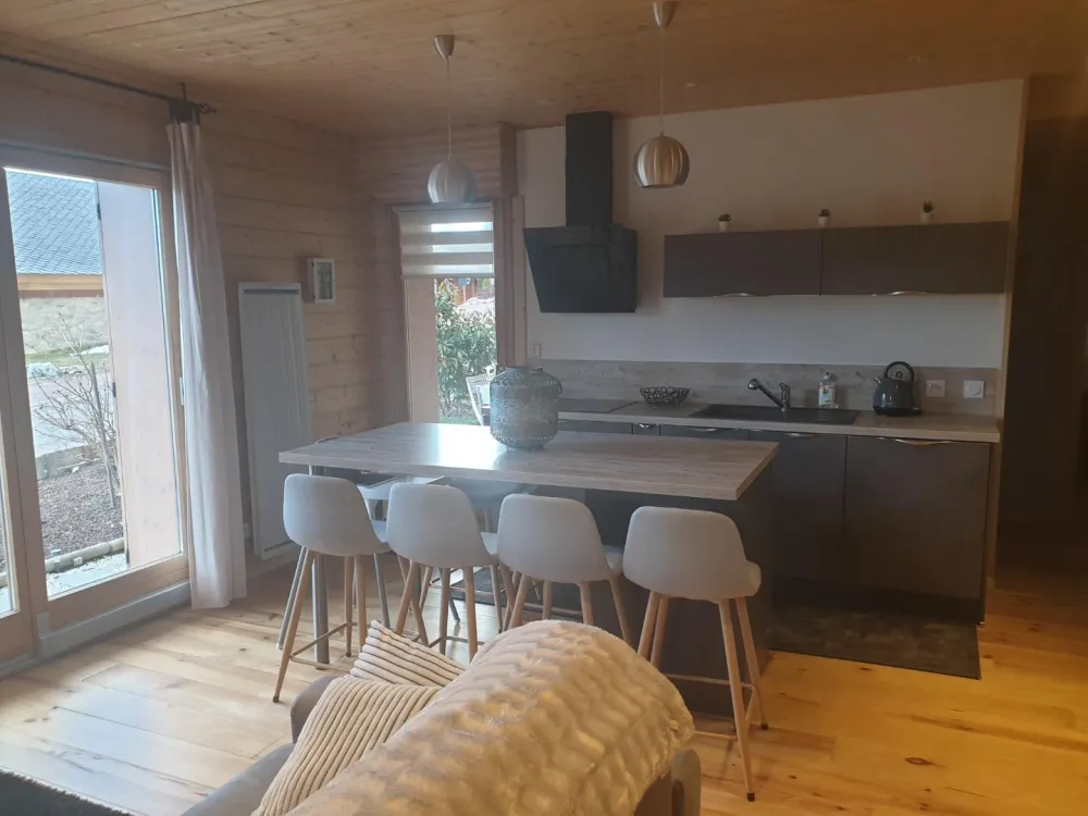 Charmant t3 6 couchages dans bas de chalet avec vue magnifique