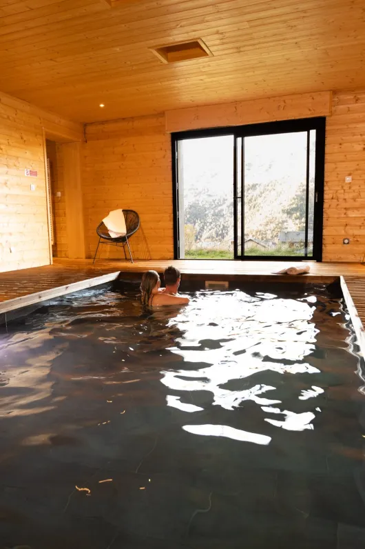 Piscine intérieure chauffée 