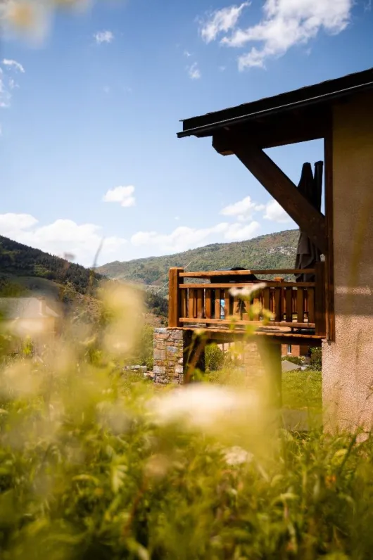 Chalet piscine intérieure chauffée