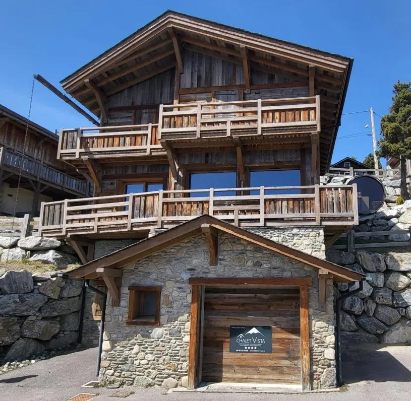 Chalet vista hameau des perles
