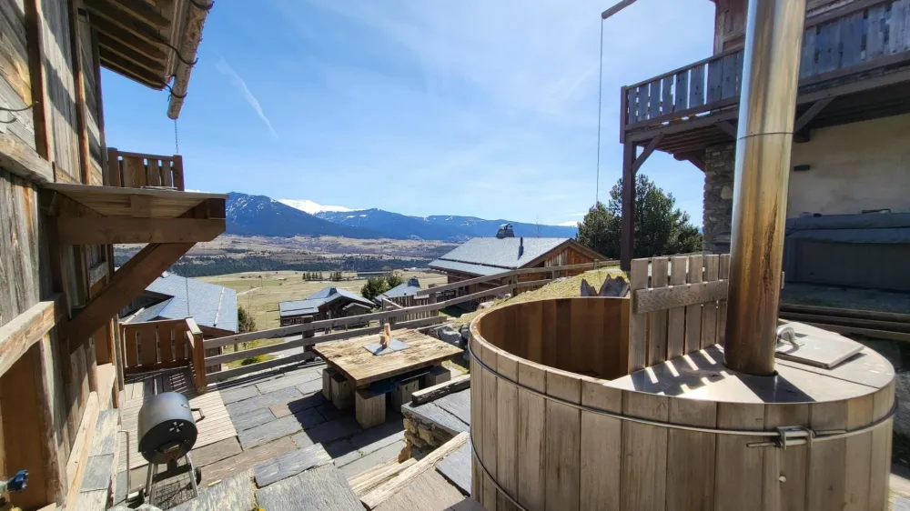 Chalet vista hameau des perles