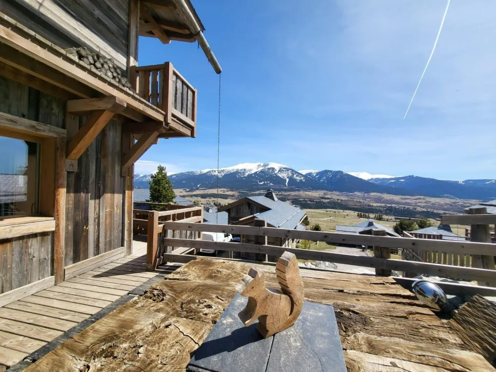 Chalet vista hameau des perles