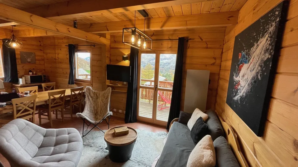 Chalet l'igloup 4*- piscine - 4/6 pers