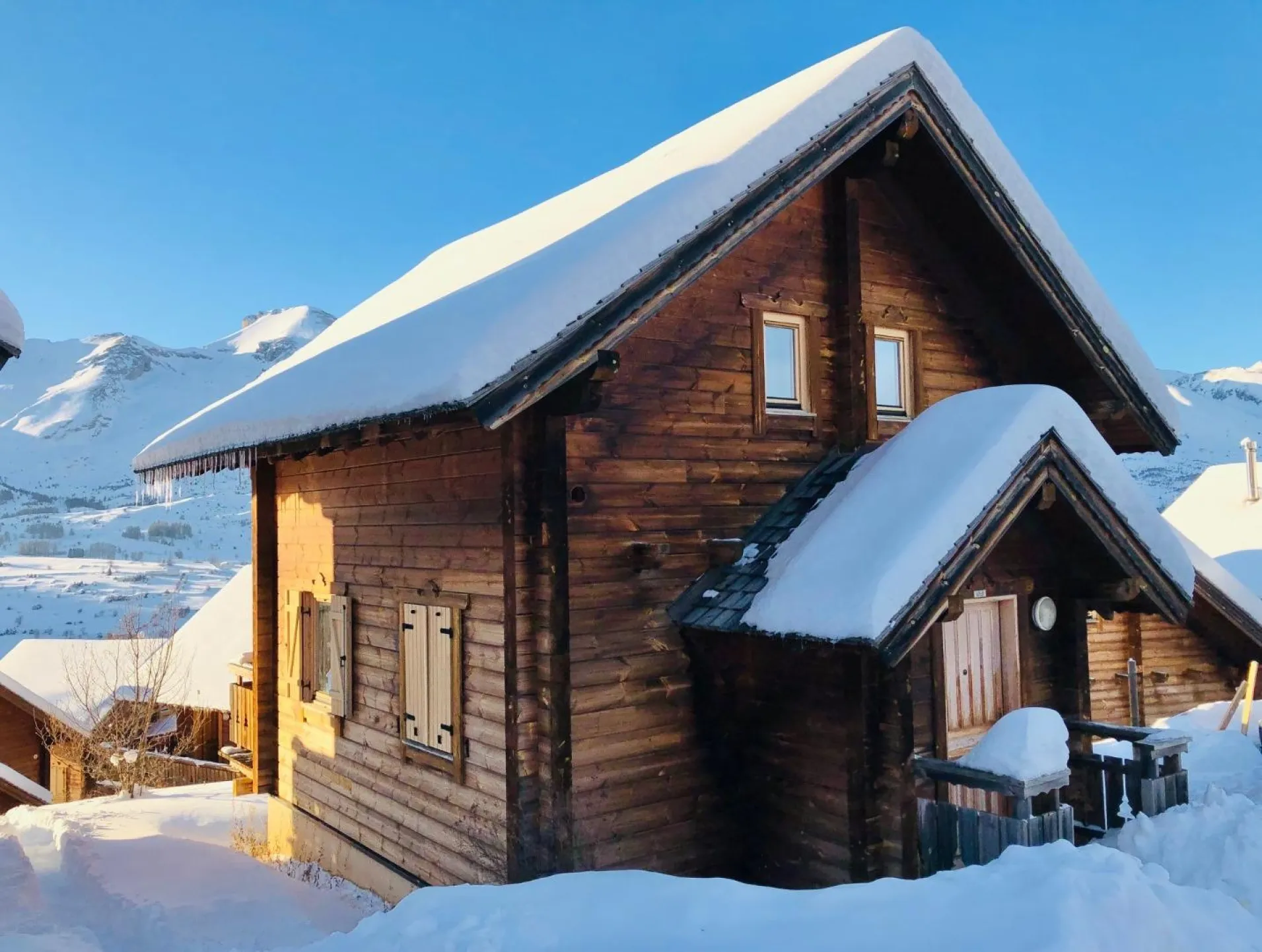 Chalet l'igloup 4*- piscine - 4/6 pers