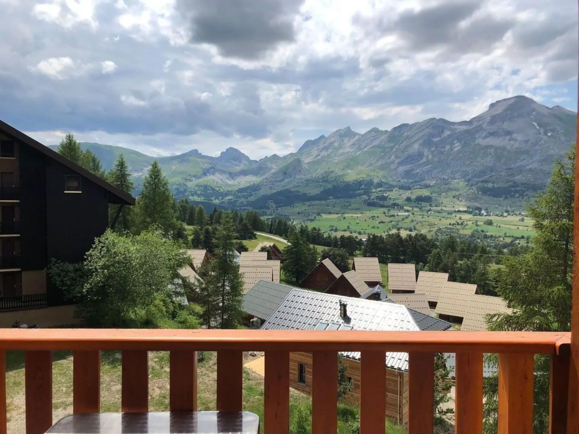 Mountain view from the appartment