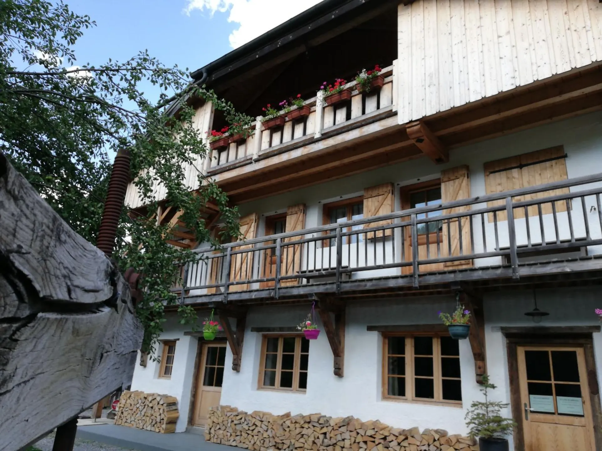 façade du chalet