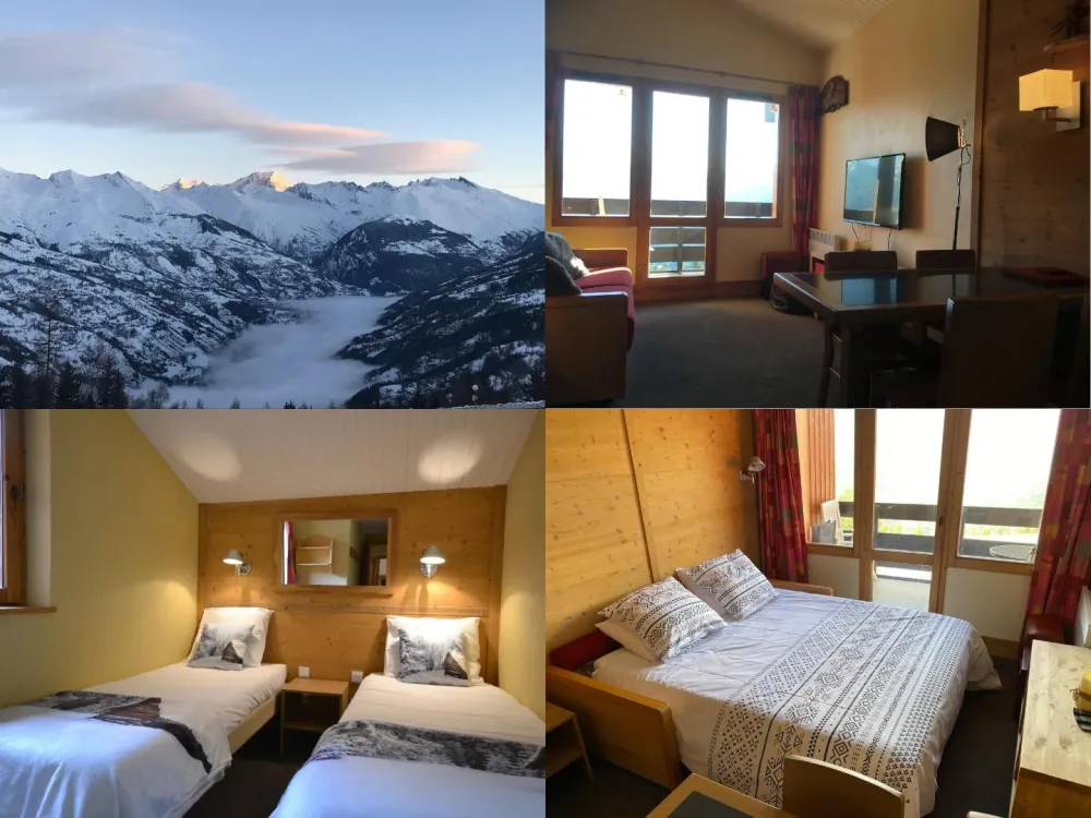 The view, the lounge, the bedrooms