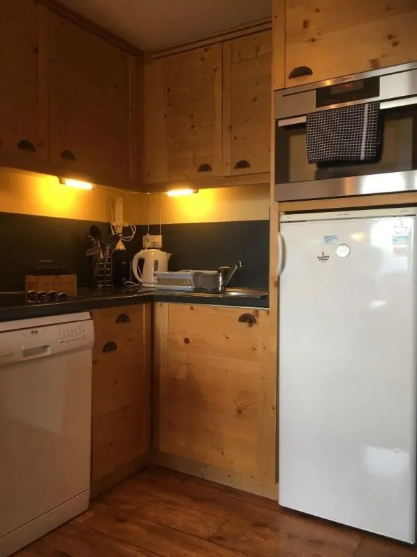Appartement skis aux pieds vue mont-blanc-les coches-4 pers
