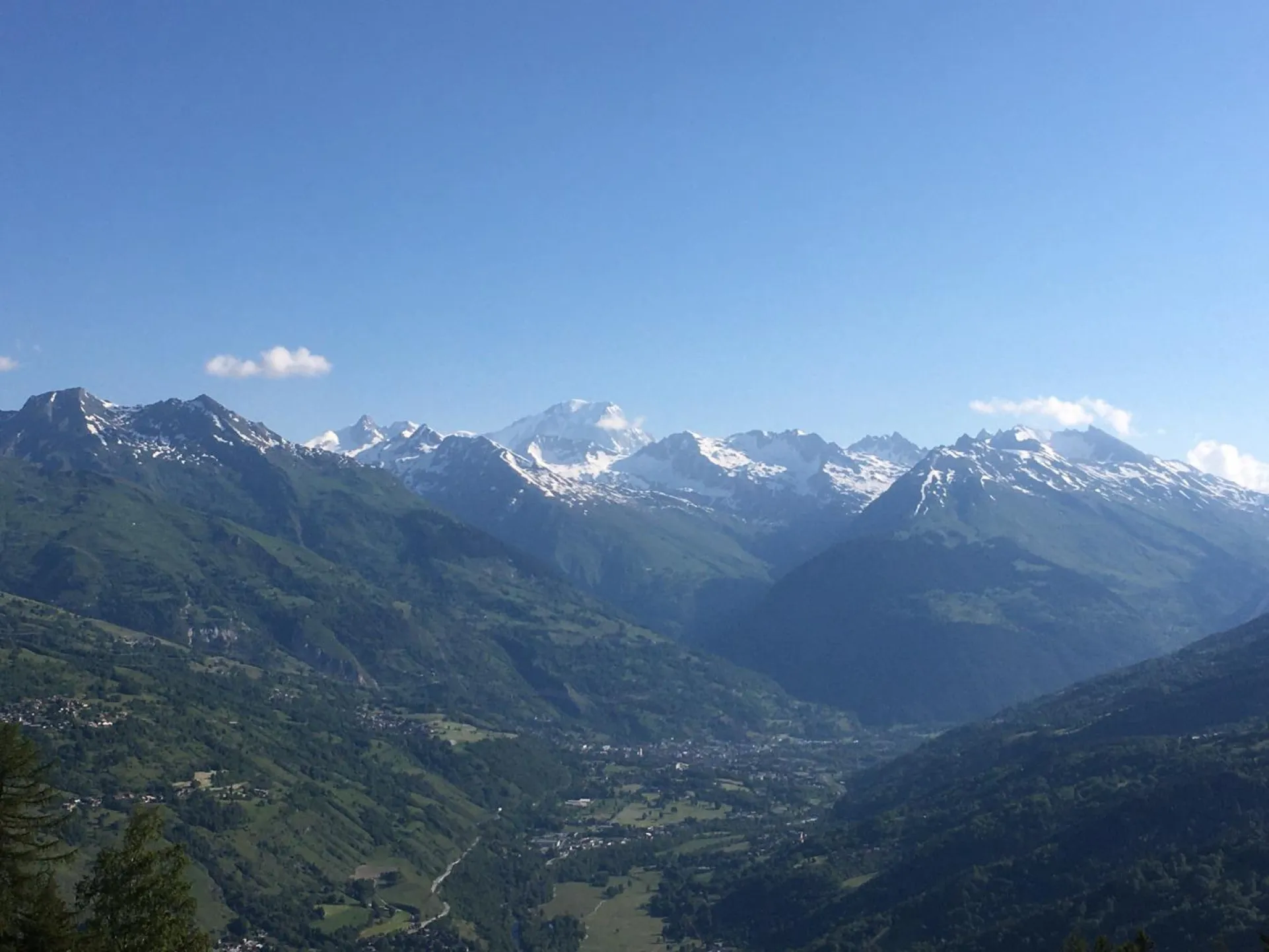 Summer view from the balcony