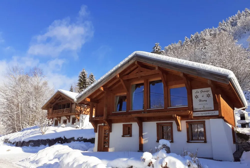 Chalet ''la grange à henry'' jusqu'à 9 pers. avec sauna