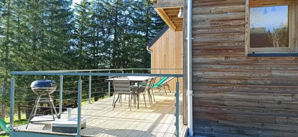 Chalet pom'pin 4 personnes avec jacuzzi, sauna et hammam