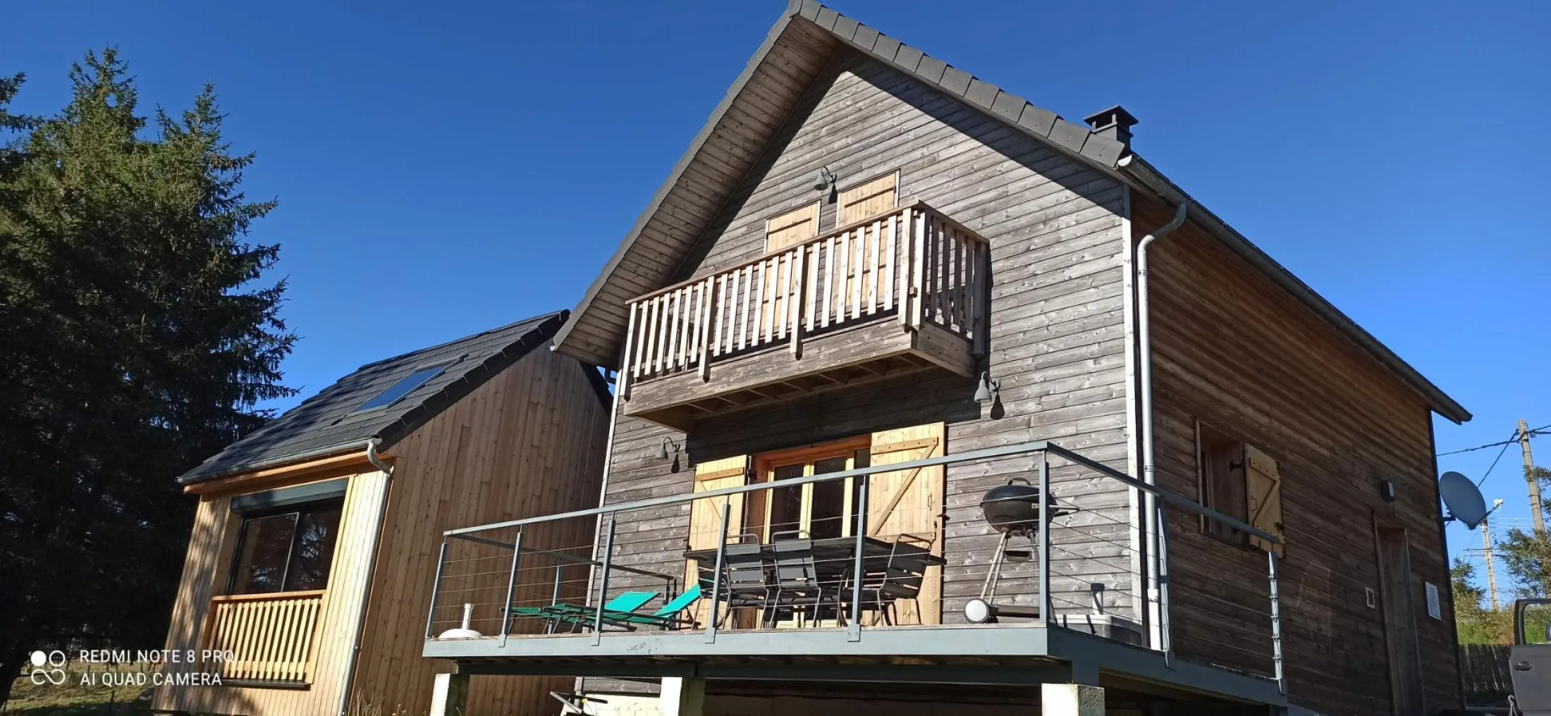 Chalet pom'pin 4 personnes avec jacuzzi, sauna et hammam