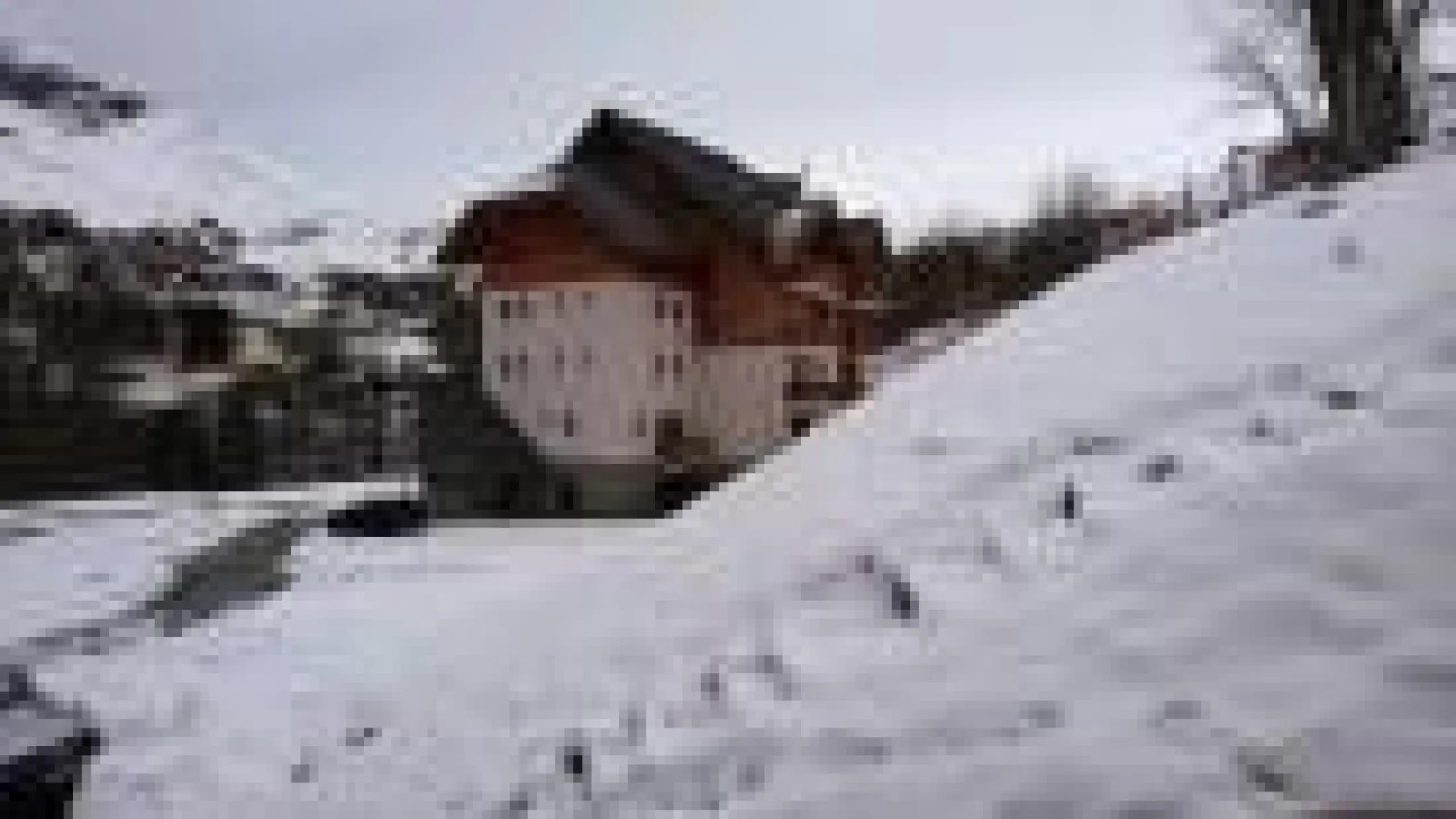vue balcon hiver