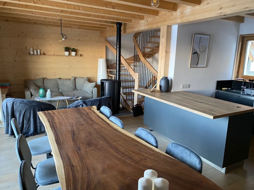 Chalet n°17 la mahure 12pers. au hameau de comborcière