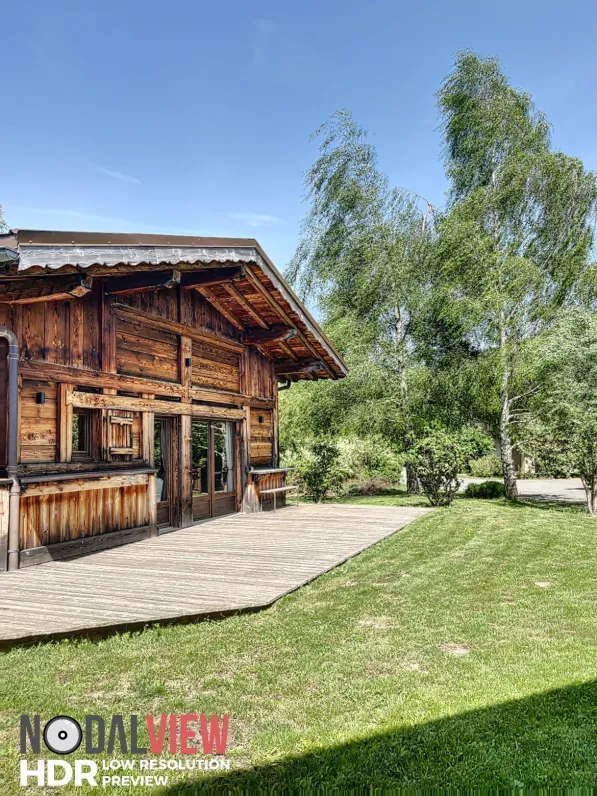 Chalet entier individuel megeve 8 pers. proche centre / jaillet