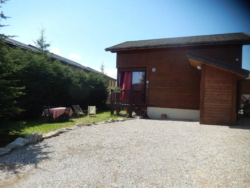 Chalet bois individuel bolquère pyrénées 2000