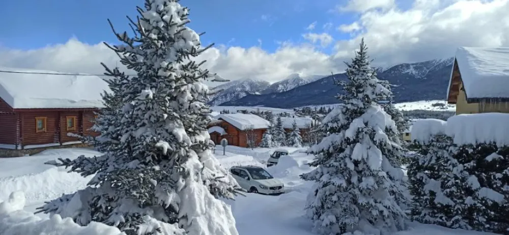 Chalet bois individuel bolquère pyrénées 2000