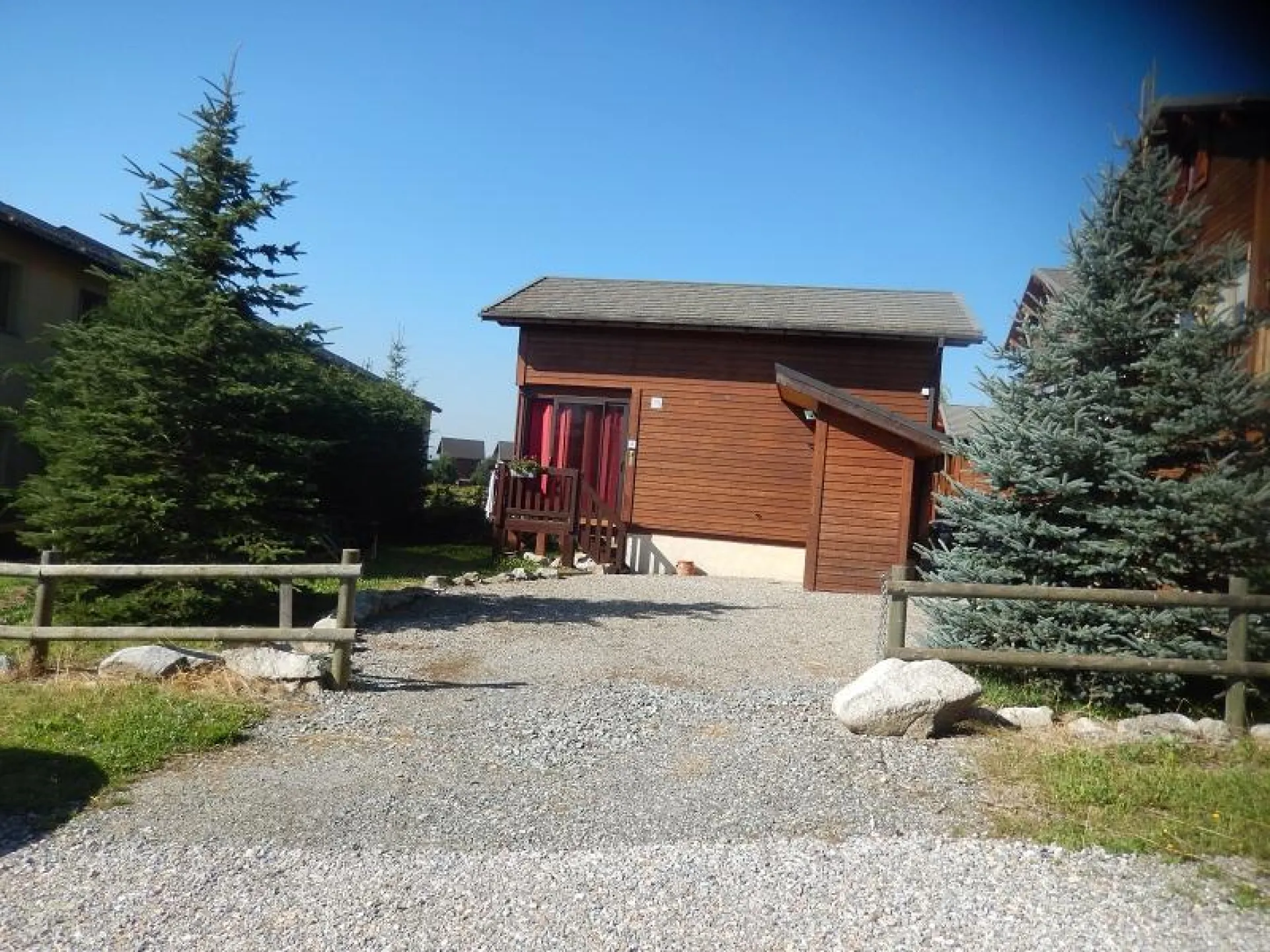 Chalet bois individuel bolquère pyrénées 2000