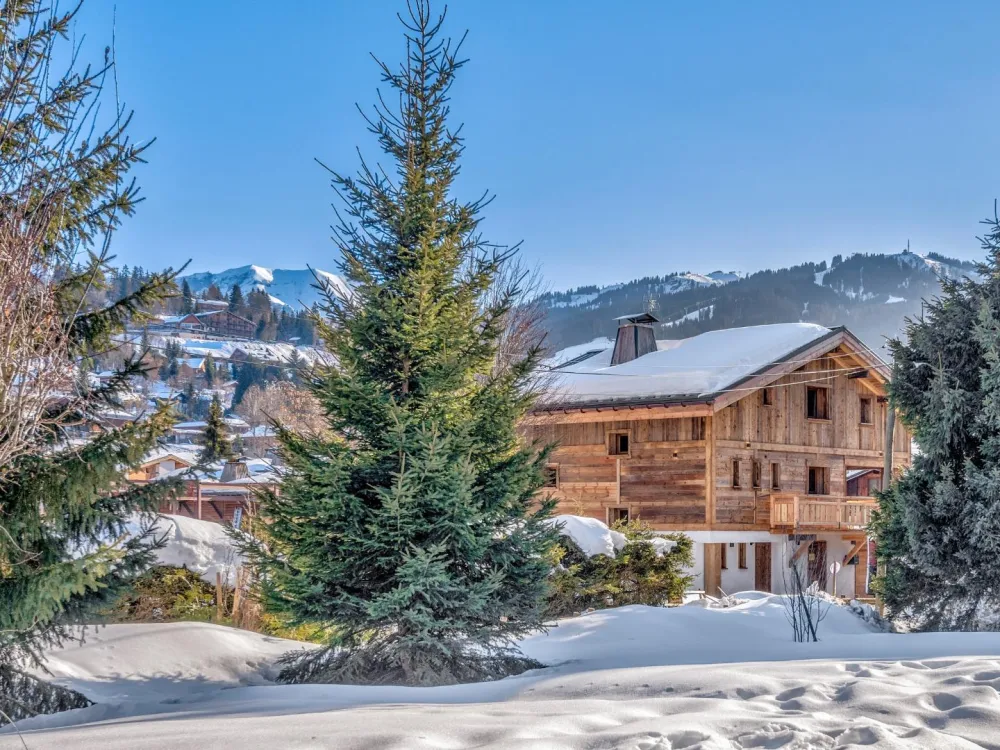 , village de megeve accessible à pied