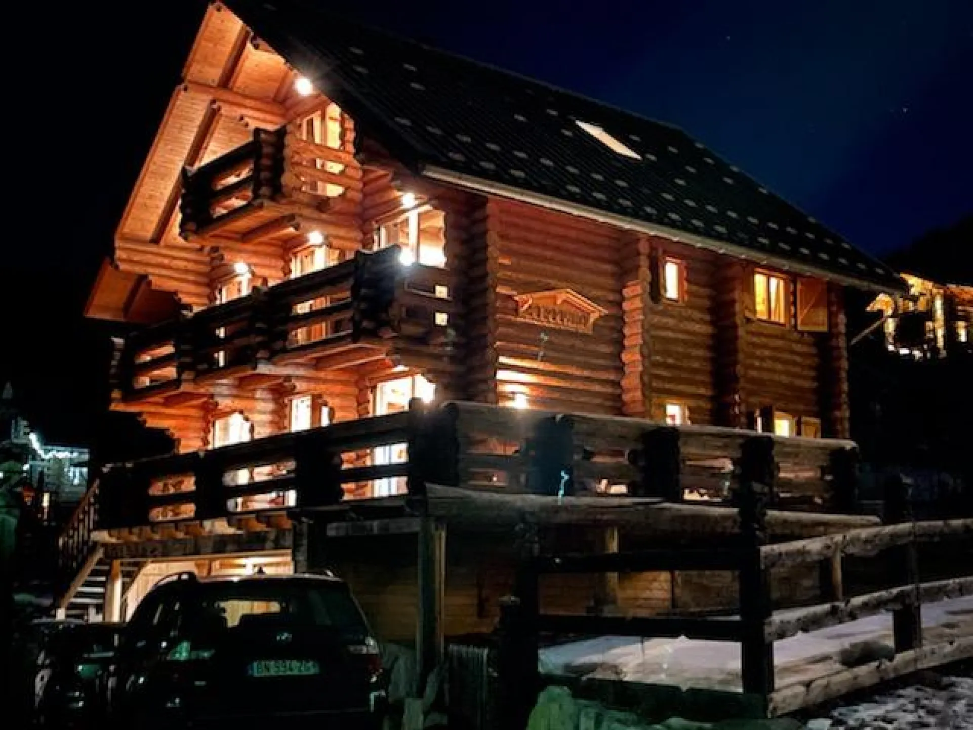Chalet de nuit