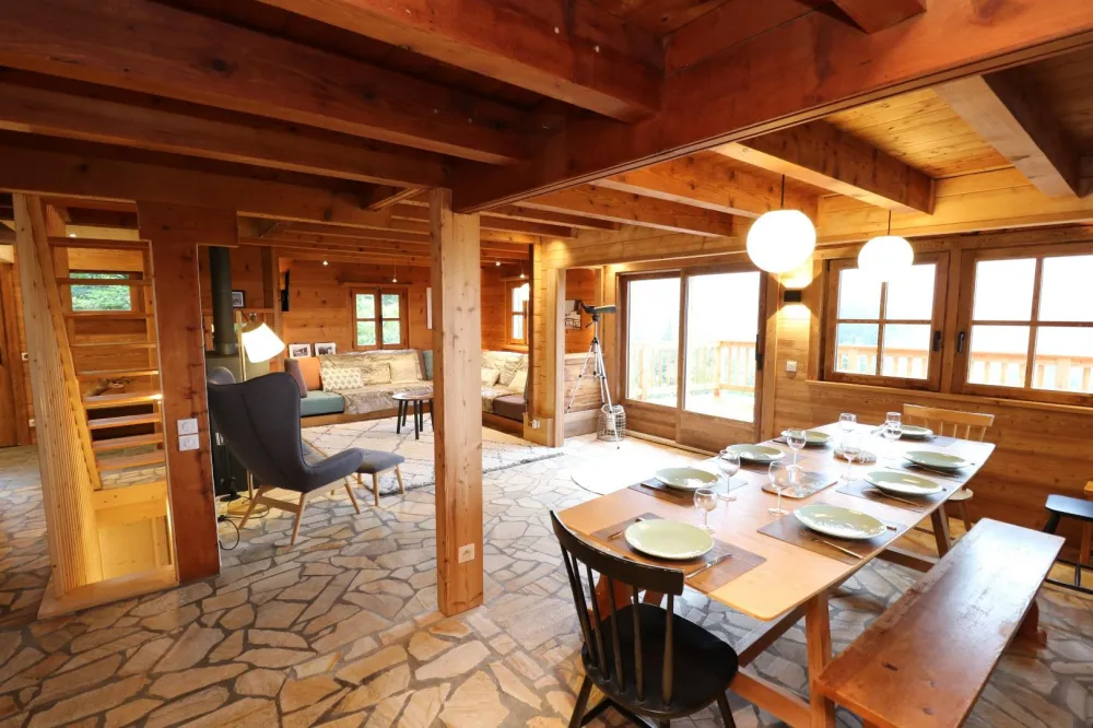 Chalet tranquille manigod/ la clusaz
