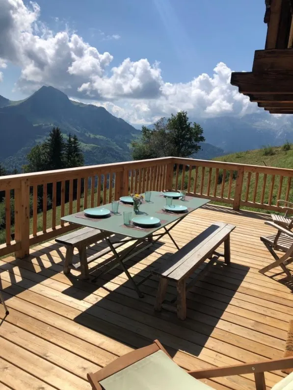 Chalet tranquille manigod/ la clusaz