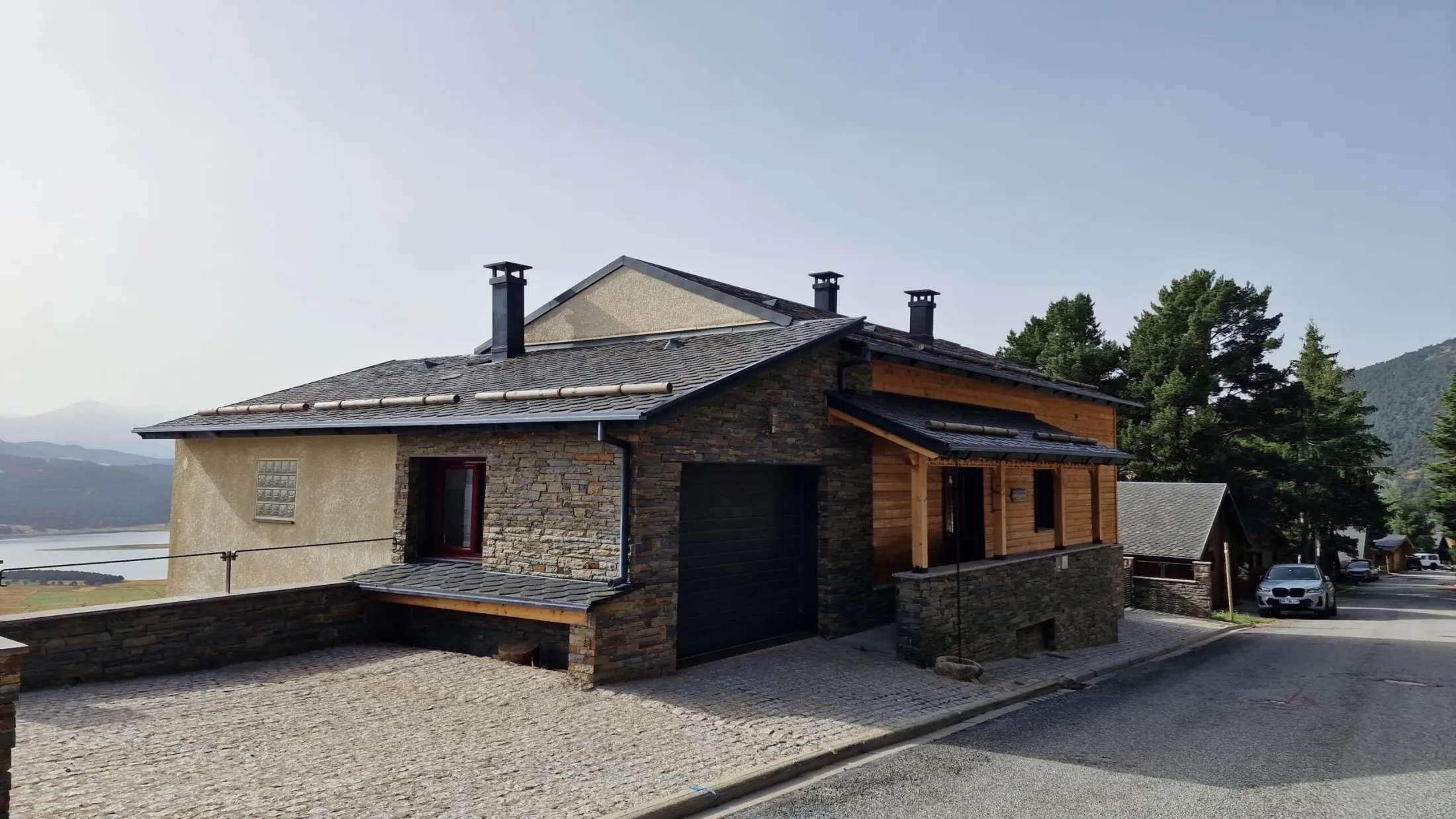 Le chalet : rez-de-chaussée