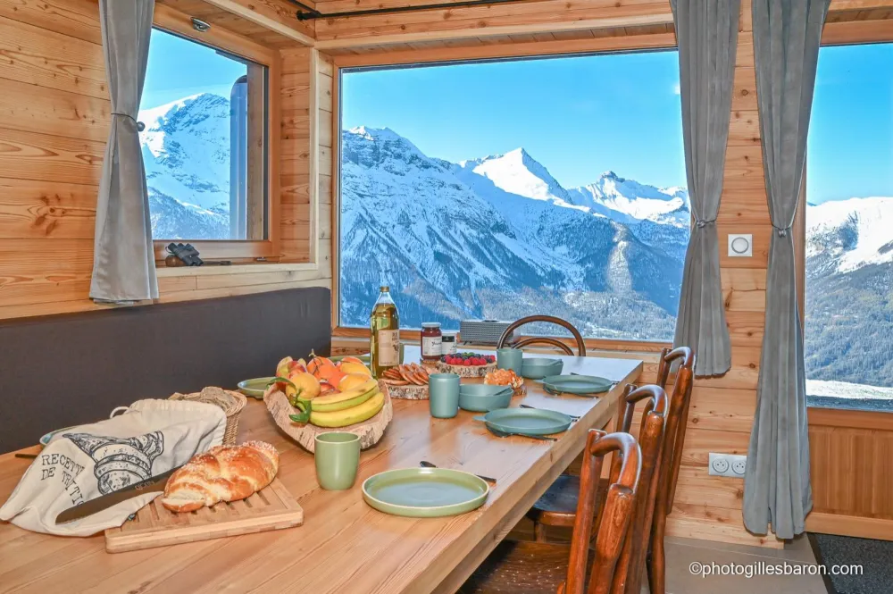 Chalet ibex à 2050 m d'altitude